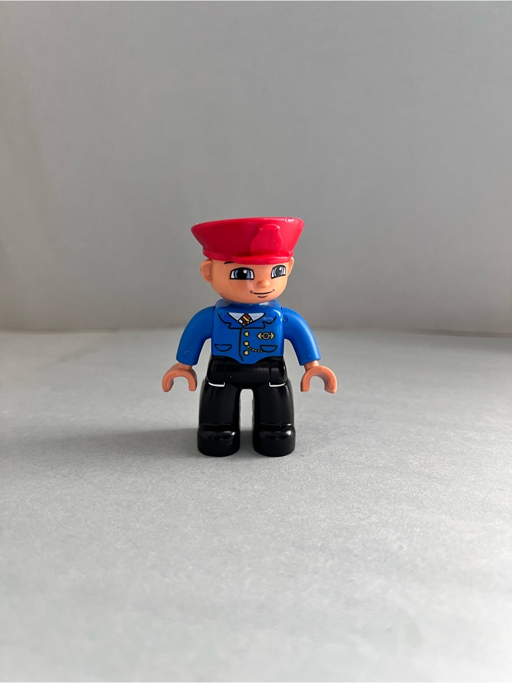 Lego Duplo Male Figure Train Conductor Minifigure